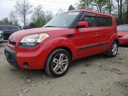 KIA salvage cars for sale: 2010 KIA Soul +