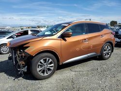 Salvage cars for sale at Antelope, CA auction: 2016 Nissan Murano S
