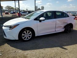 Salvage cars for sale from Copart San Diego, CA: 2021 Toyota Corolla LE