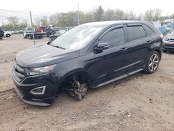 Salvage cars for sale at Pennsburg, PA auction: 2016 Ford Edge Sport