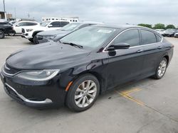 Chrysler salvage cars for sale: 2015 Chrysler 200 C