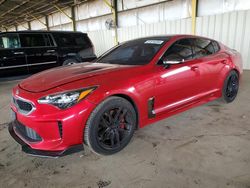Salvage cars for sale from Copart Phoenix, AZ: 2018 KIA Stinger GT2