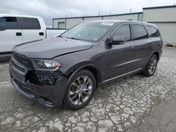 Salvage cars for sale from Copart Kansas City, KS: 2019 Dodge Durango GT