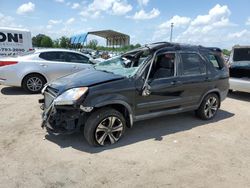 Salvage cars for sale at Newton, AL auction: 2004 Honda CR-V EX