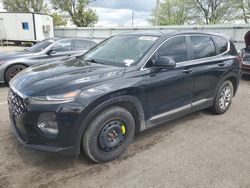 Salvage cars for sale at Moraine, OH auction: 2019 Hyundai Santa FE SE