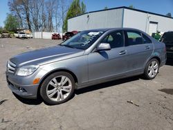 Mercedes-Benz c 300 4matic salvage cars for sale: 2008 Mercedes-Benz C 300 4matic