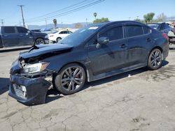 Salvage cars for sale at Colton, CA auction: 2016 Subaru WRX Limited