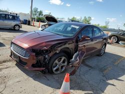 Salvage cars for sale from Copart Pekin, IL: 2015 Ford Fusion SE