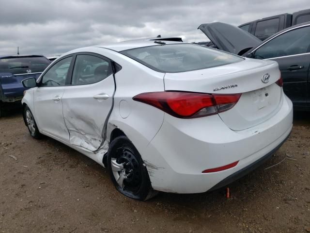 2016 Hyundai Elantra SE