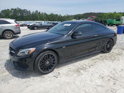 Salvage cars for sale at Ellenwood, GA auction: 2018 Mercedes-Benz C300