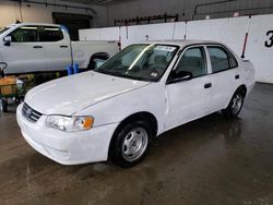 Toyota Vehiculos salvage en venta: 2002 Toyota Corolla CE