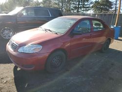 Vehiculos salvage en venta de Copart Denver, CO: 2005 Toyota Corolla CE