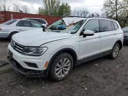 Volkswagen Tiguan salvage cars for sale: 2018 Volkswagen Tiguan SE