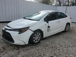 Toyota Corolla LE Vehiculos salvage en venta: 2021 Toyota Corolla LE