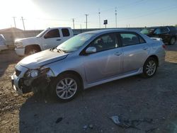 Toyota Corolla salvage cars for sale: 2010 Toyota Corolla Base