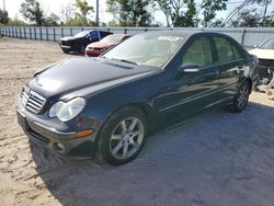 Salvage cars for sale at Riverview, FL auction: 2007 Mercedes-Benz C 280 4matic