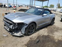 Salvage cars for sale at San Diego, CA auction: 2020 Ford Mustang