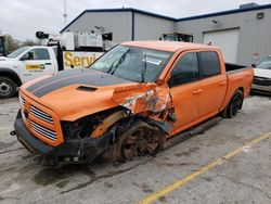 Salvage cars for sale from Copart Rogersville, MO: 2017 Dodge RAM 1500 Sport
