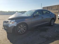 Salvage cars for sale at Fredericksburg, VA auction: 2015 Infiniti Q50 Base