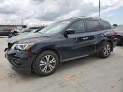 Salvage cars for sale from Copart Grand Prairie, TX: 2018 Nissan Pathfinder S