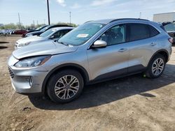Salvage cars for sale from Copart Woodhaven, MI: 2021 Ford Escape SEL