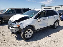 Salvage cars for sale at Kansas City, KS auction: 2014 Ford Edge SE