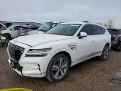 Salvage cars for sale at Elgin, IL auction: 2021 Genesis GV80 Base