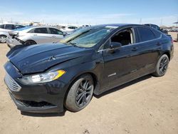 Salvage cars for sale from Copart Phoenix, AZ: 2018 Ford Fusion SE Hybrid