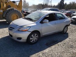 Salvage cars for sale from Copart Graham, WA: 2007 Toyota Yaris