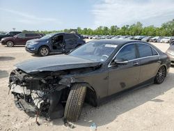 Salvage cars for sale at Houston, TX auction: 2016 Mercedes-Benz S 550