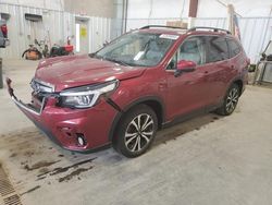 Salvage cars for sale at Mcfarland, WI auction: 2020 Subaru Forester Limited