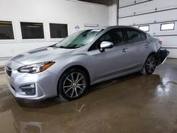 Salvage cars for sale from Copart Blaine, MN: 2017 Subaru Impreza Limited