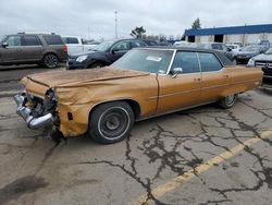 Oldsmobile salvage cars for sale: 1973 Oldsmobile 98 Regency