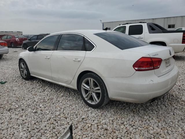 2012 Volkswagen Passat SE