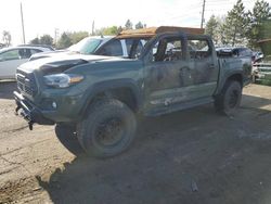 Salvage cars for sale at Denver, CO auction: 2021 Toyota Tacoma Double Cab