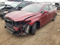 Salvage cars for sale from Copart Elgin, IL: 2014 Ford Fusion Titanium