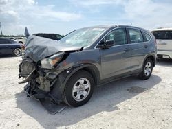 Honda CR-V LX salvage cars for sale: 2013 Honda CR-V LX