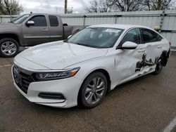 Salvage cars for sale at Moraine, OH auction: 2018 Honda Accord LX