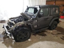 Salvage cars for sale from Copart Ebensburg, PA: 2020 Jeep Wrangler Sport