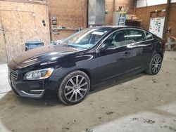 Salvage cars for sale at Ebensburg, PA auction: 2017 Volvo S60 Platinum
