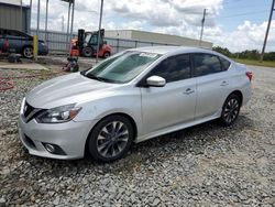 Salvage cars for sale at Tifton, GA auction: 2017 Nissan Sentra S