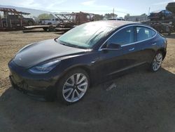 Salvage cars for sale from Copart San Martin, CA: 2018 Tesla Model 3