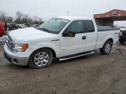 Salvage cars for sale at Fort Wayne, IN auction: 2013 Ford F150 Super Cab