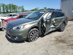 Salvage cars for sale from Copart Spartanburg, SC: 2016 Subaru Outback 2.5I Limited
