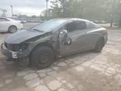 Salvage cars for sale from Copart Lexington, KY: 2013 Honda Civic LX
