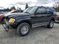 Salvage cars for sale from Copart Graham, WA: 2001 Ford Explorer Sport