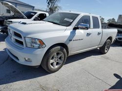 Vehiculos salvage en venta de Copart Tulsa, OK: 2012 Dodge RAM 1500 ST
