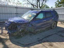 Salvage cars for sale at West Mifflin, PA auction: 2013 Ford Explorer Limited