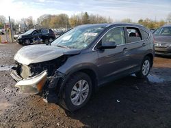 Salvage cars for sale at Chalfont, PA auction: 2012 Honda CR-V EXL