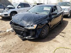 Salvage cars for sale at Elgin, IL auction: 2014 Volkswagen Jetta Base